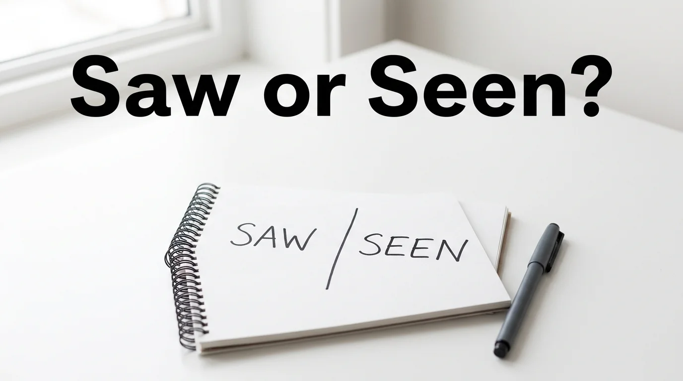 Saw or Seen?