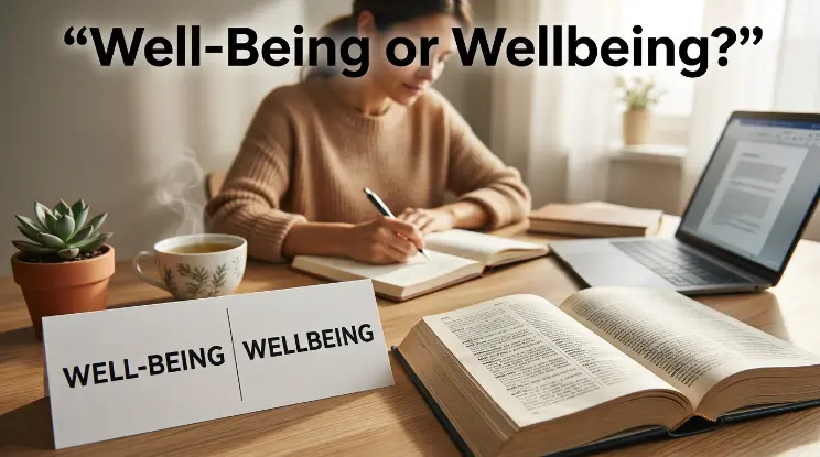 Well-Being or Wellbeing?