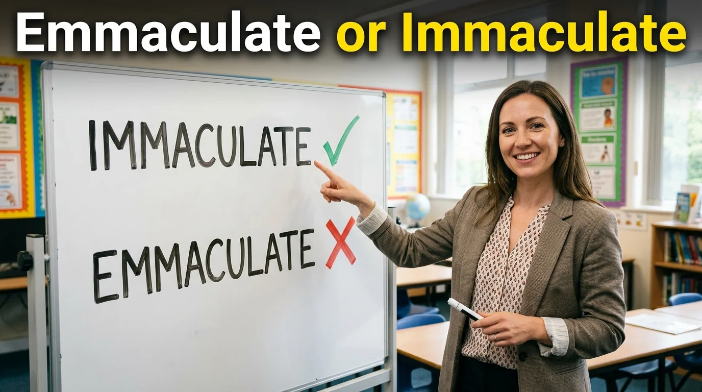 Maculate Emmaculate or Immaculate: Which Spelling Is Correct in 2026?