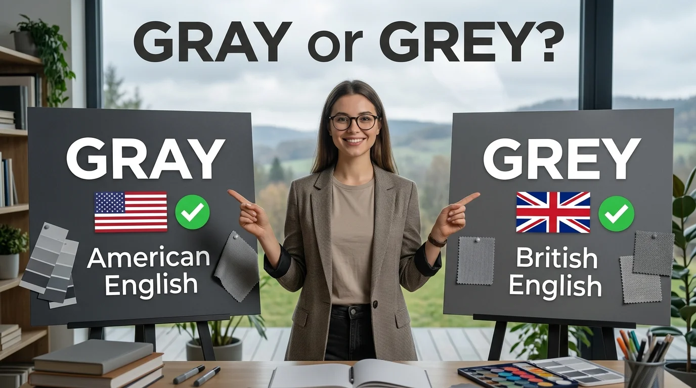 Gray or Grey