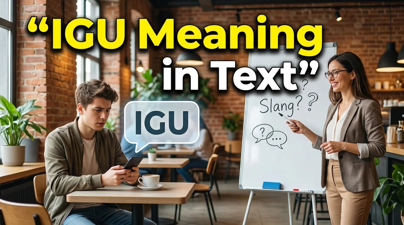 IGU Meaning in Text