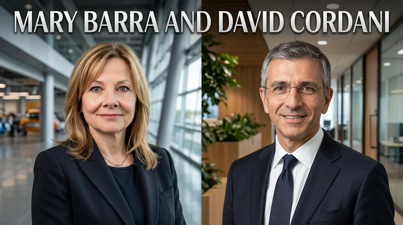 Mary Barra and David Cordani