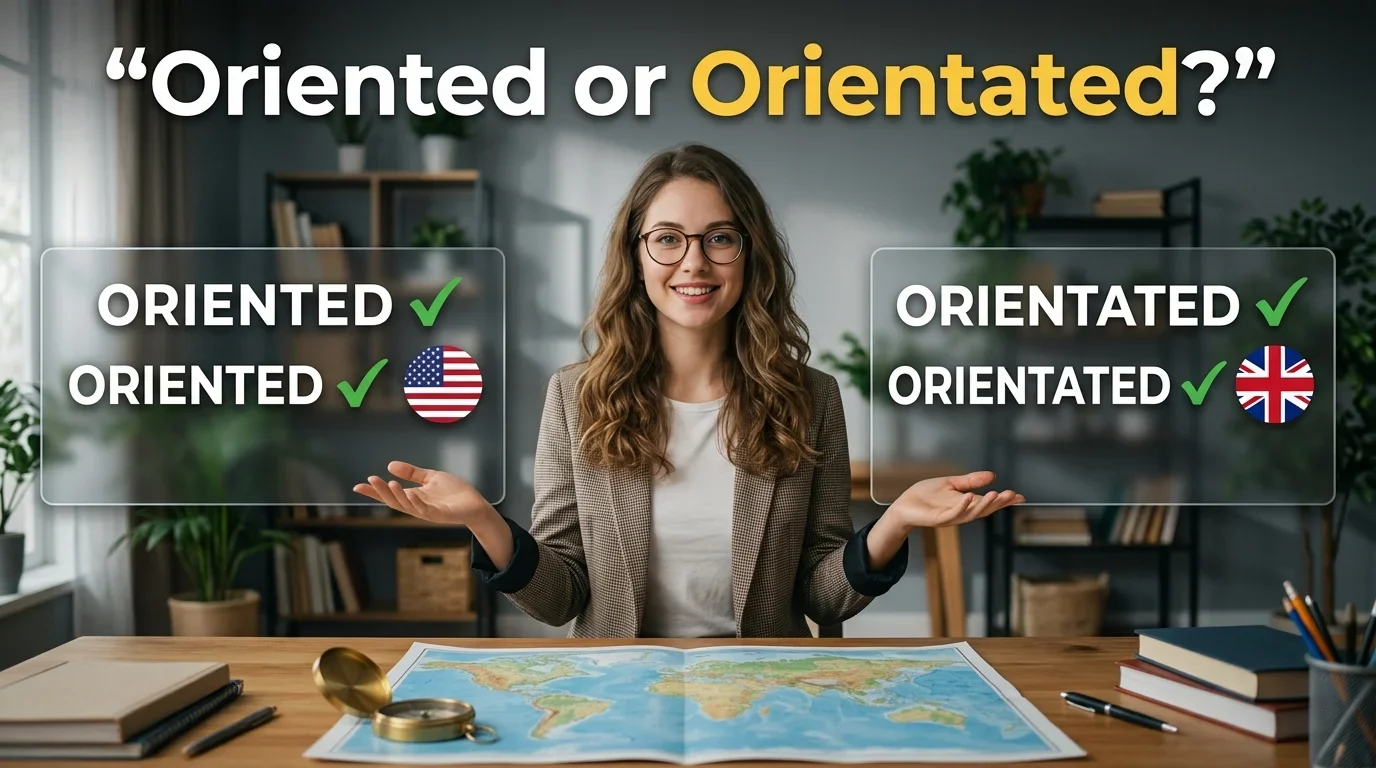 Oriented or Orientated?