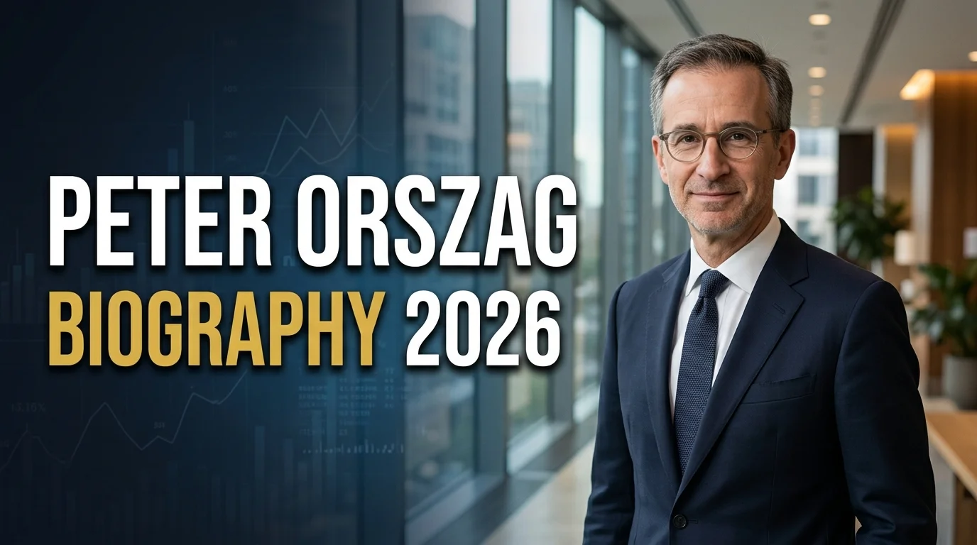 Peter Orszag Biography 2026
