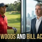 Tiger Woods and Bill Ackman