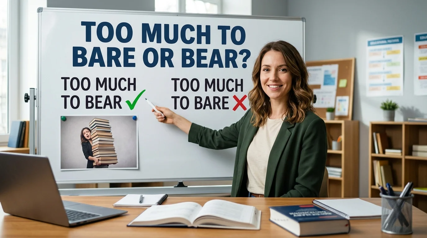 Too Much to Bare or Bear?