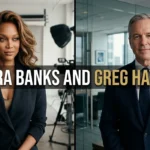 Tyra Banks and Greg Hayes