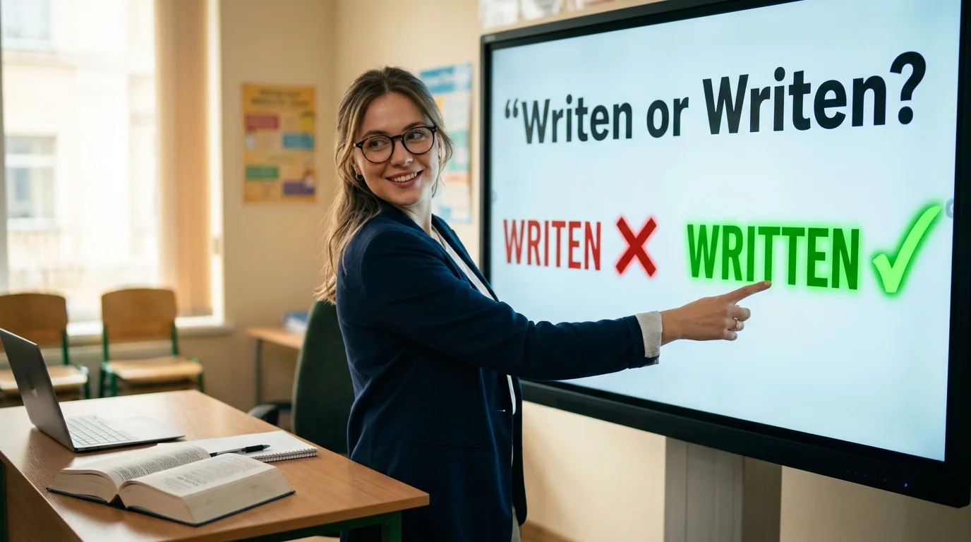 Writen or Written?